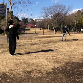 キャッチボールの画像