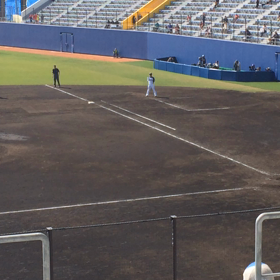 沖縄キャンプ(名護にて)ヤスくんをどうぞの画像