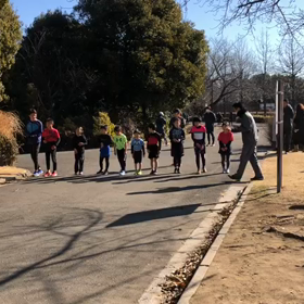 長距離記録会 Bグループ スタートの画像
