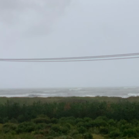 10月10日千葉北、東浪見の朝の波の画像