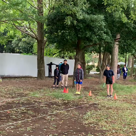 クラブ交流リレー練習③の画像