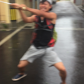 48日目 石垣島 台風映像みてねの画像