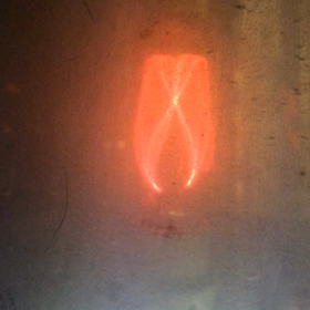 なぞの光。何でしょう？の画像