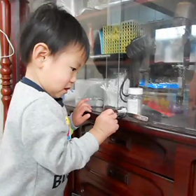 悠翔は、鍵屋さんの孫なんです。の画像