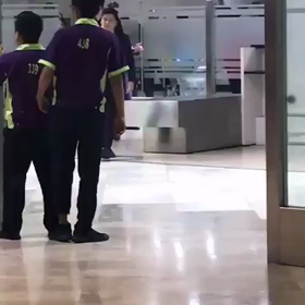 ジョンソク君到着の画像