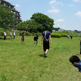 Ｂチームバトン練習24の画像