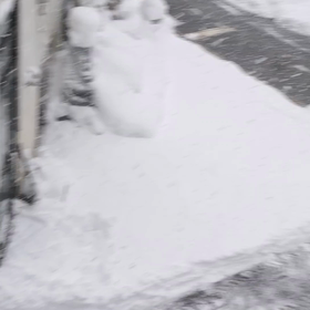 豪雪の画像