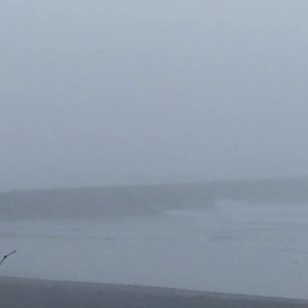 7月15日千葉北、東浪見の朝の波の画像