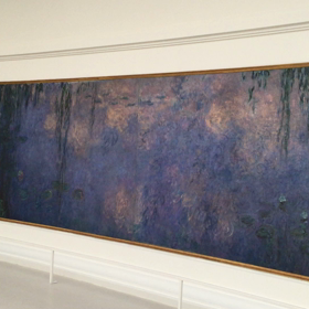 睡蓮　@オランジュリー美術館の画像