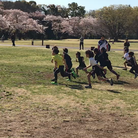 学年別インターバル ラスト１本①の画像