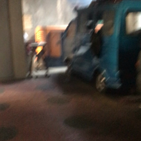 新ビル電気系統故障で昨日は停電の為に発電機利用でしたの画像