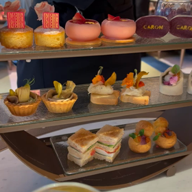 パリにワープしたアフヌーンティーの画像