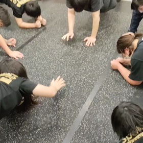 キッズと体幹トレーニング♪の画像