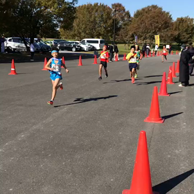 第２中継所 全体９位通過の画像