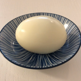 大都会とゆで卵の画像