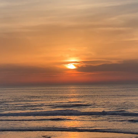 5月28日千葉北、東浪見の朝の波の画像