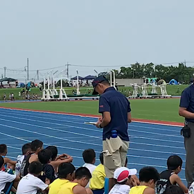 男子1000ｍ 後半の組④の画像