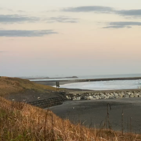 11月22日千葉北、東浪見の朝の波の画像