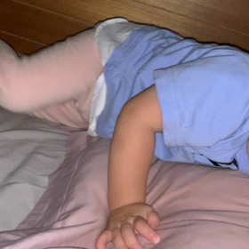 急に熱が出た娘ちゃんの画像