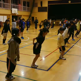 川越小練習(体幹トレーニング)⑤の画像