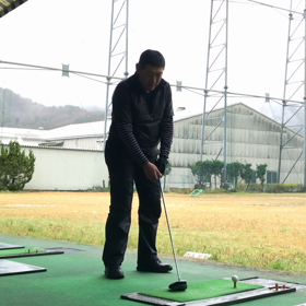 ゴルフ ヘッドスピードアップ打法の画像