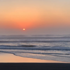 6月14日千葉北、東浪見の朝の波の画像