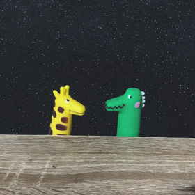 キリンくんの首が長い理由の画像