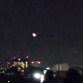 思いがけず花火が❗の画像