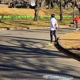 ミニ駅伝（ラスト80m）⑥の画像