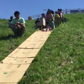 初めての野外教室の画像