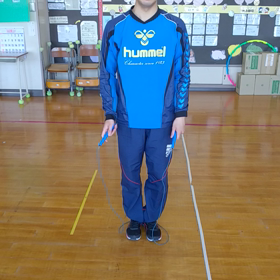 家トレ(縄跳び編)⑥ あや跳びの画像