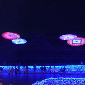 なばなの里イルミネーションの思い出の画像