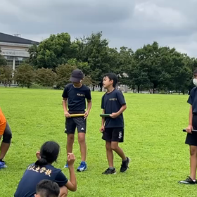 9月3日 全員リレー 優勝インタビューの画像