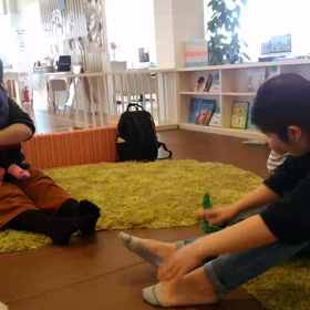 スナップハウスつくば研究学園店にて英語リトミックの画像