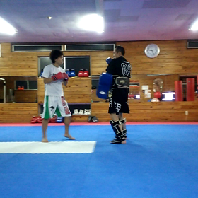 試合間近！の画像