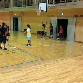 今日のバスケ練習(20190613-2)の画像
