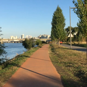 漢江 ウォーキングの画像