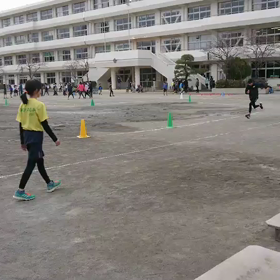 走り幅跳び練習女子②の画像