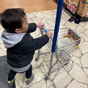 保育園お疲れ様　弟も我慢我慢の毎日の画像