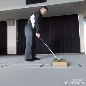 アイアン素振り50本の画像