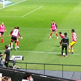 ハーフタイム、小野選手を見てるだけで幸せだ。の画像