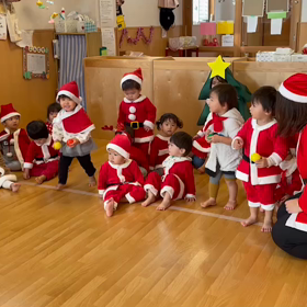 クリスマス会動画　うさぎ組③の画像