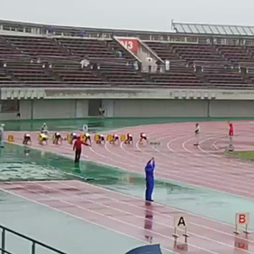６年女子100ｍ８組目の画像