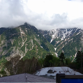雪に囲まれて〜(*´∀`)♪の画像