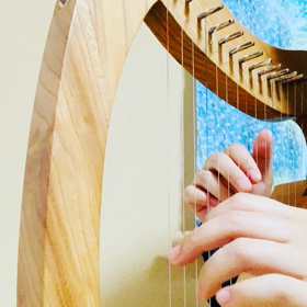 国産材ハープでぶんぶんぶん　の画像