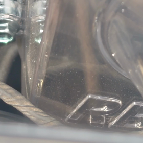 見えない所を見る為にタイベルカバーをクリアにした通り！の画像