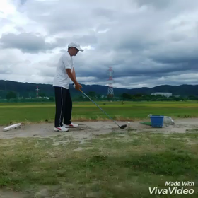 今日の練習　パッティング、1W、3Wの画像