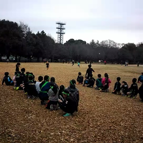 10色リレー黄緑チーム側から③の画像