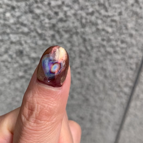 ハートビームネイルの画像