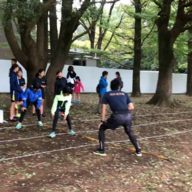 クラブ交流リレー練習⑧の画像